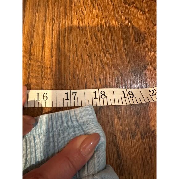 Tommy Hilfiger Women's High Rise Daytime Cropped Pants Blue Size XL NWT - Picture 9 of 10